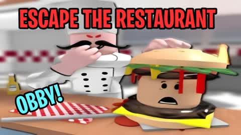 🍔 ESCAPE THE RESTAURANT OBBY 🍔