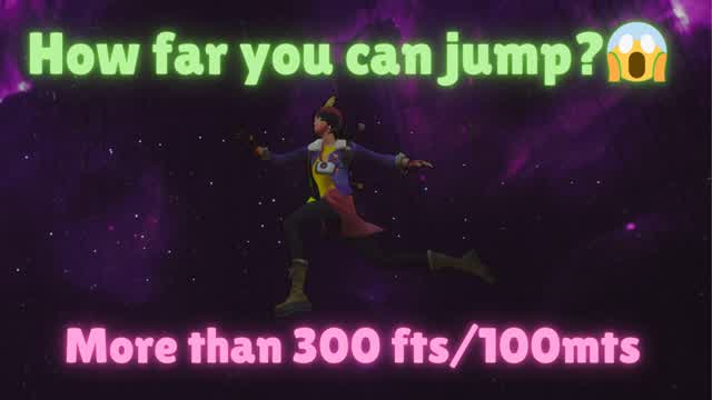 😏 How far can you jump? 😏