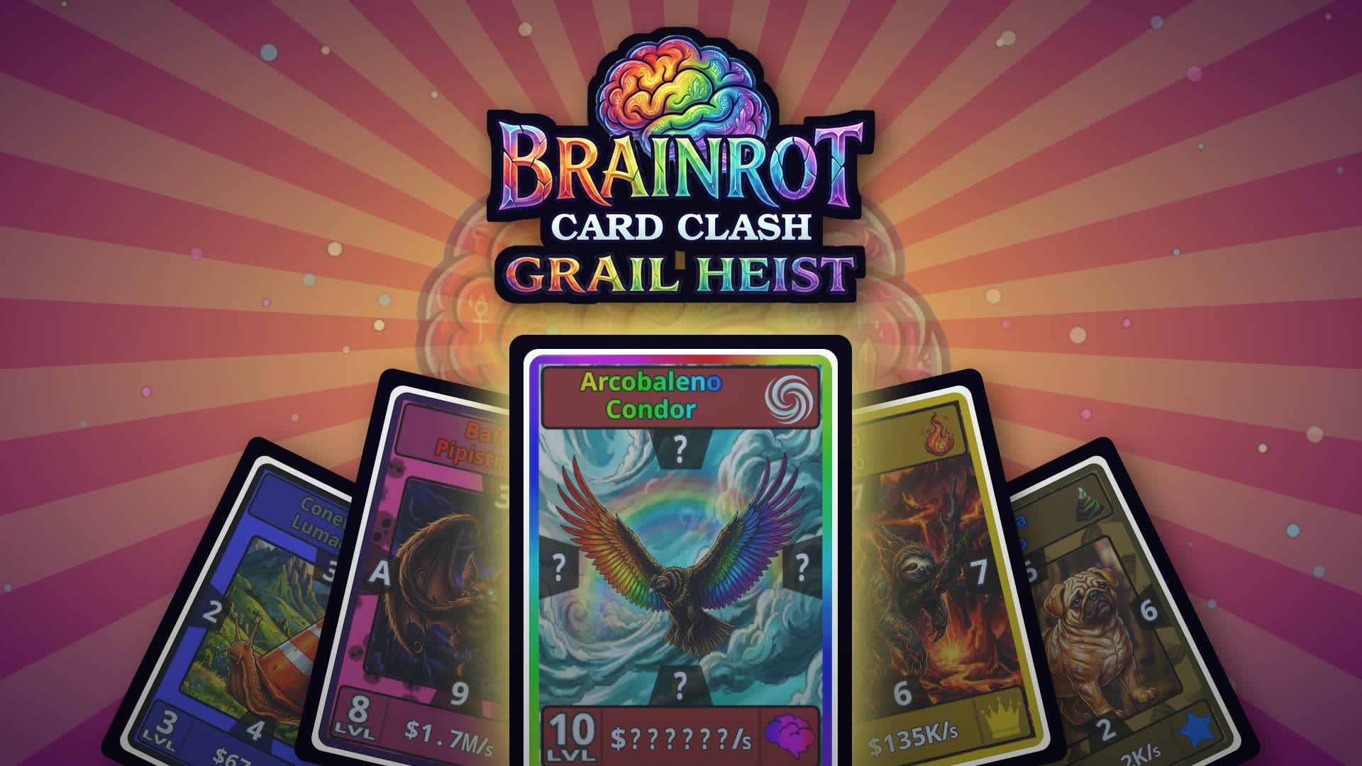 Brainrot Card Clash: Grail Heist