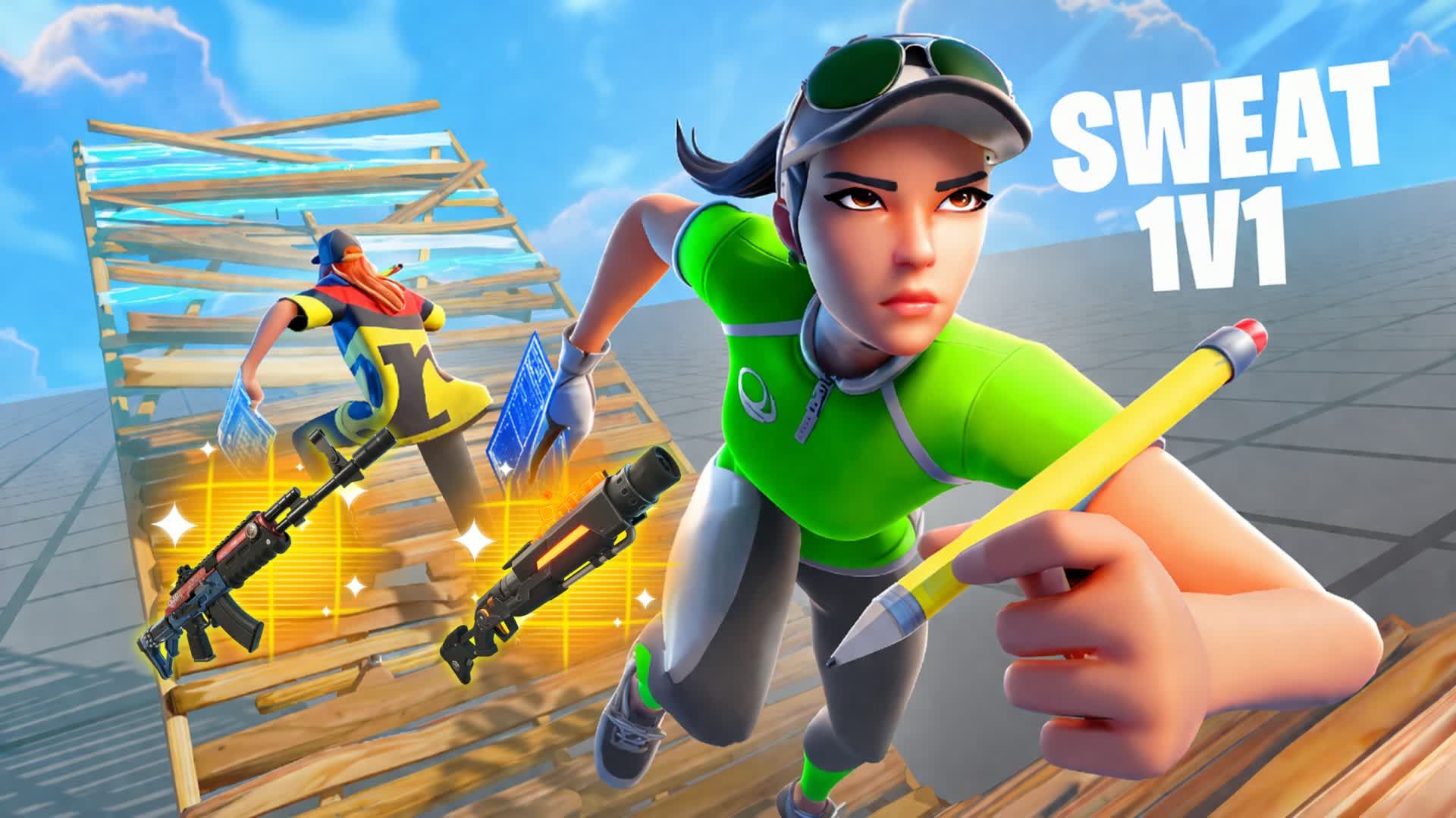 1v1ビルドファイト[スウェット]