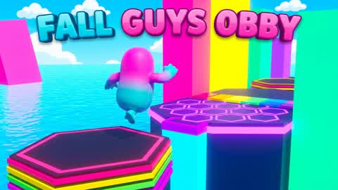 FALL GUYS OBBY - 99% FAILS IT