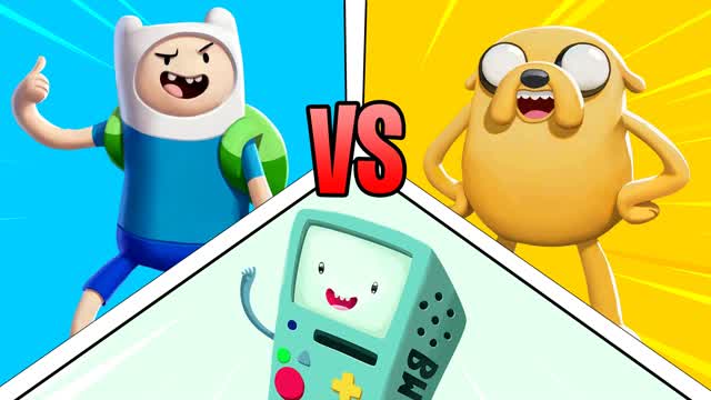 đ±đ»ââïž FINN VS JAKE VS BMO đ€