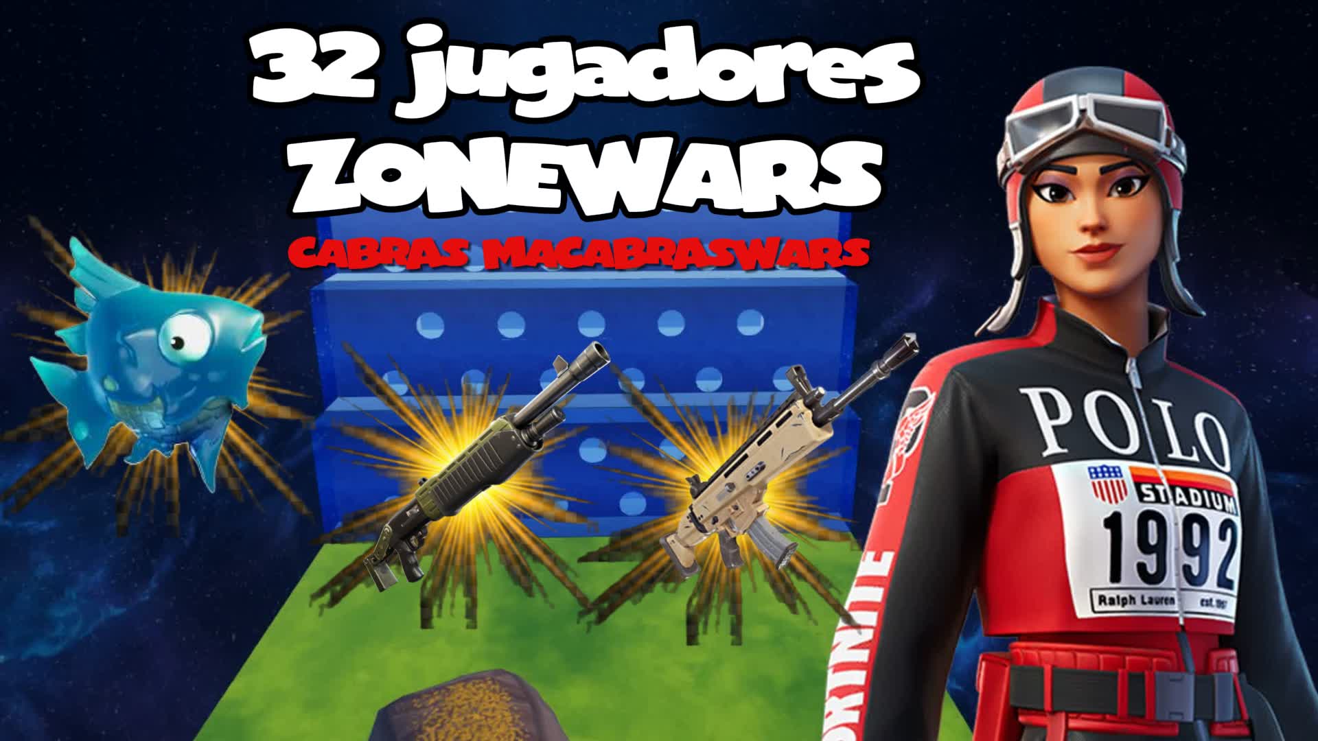32 Jugadores ZoneWars