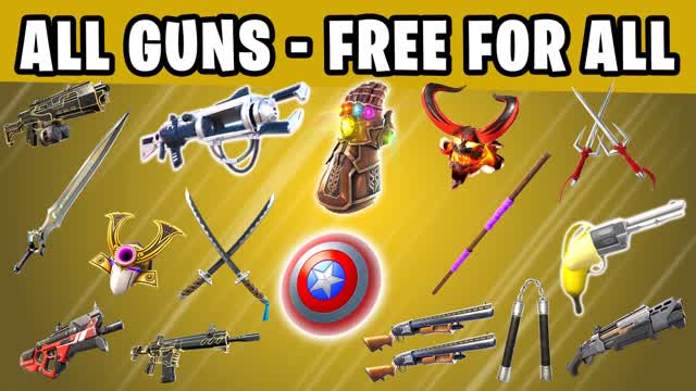 TMNT ⭐ALL GUNS - FREE FOR ALL