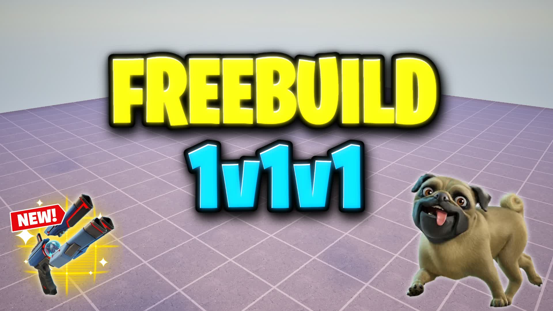 1v1v1 Free build Free for All