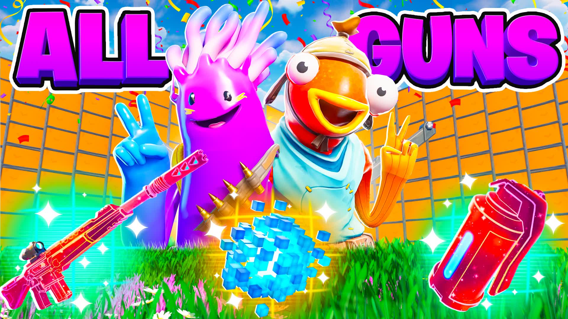 Ultimate  ALL WEAPONS & VEHICLES 1V1