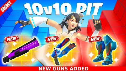 10vs10 PIT - الحفرة 🔴🔵 — Fortnite Creative Insel
