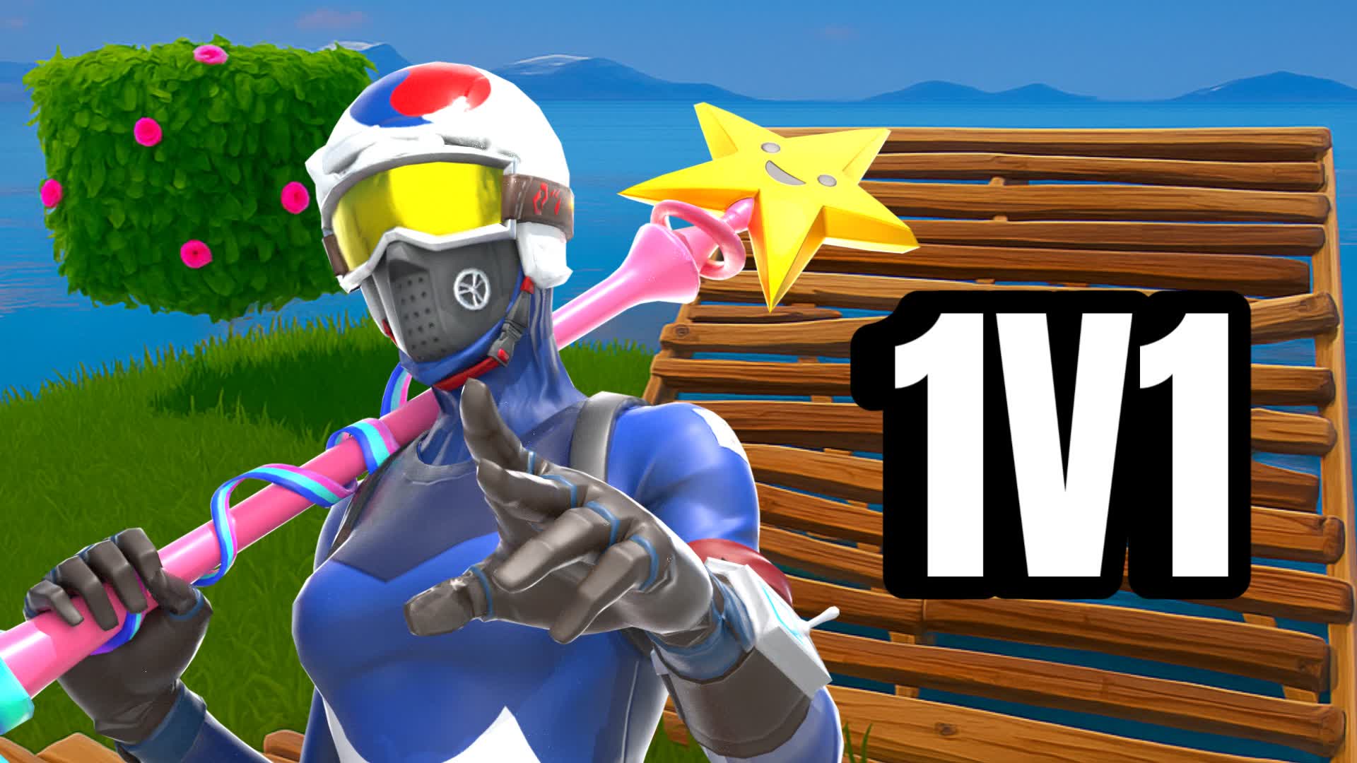 Shaun 1v1 build fight