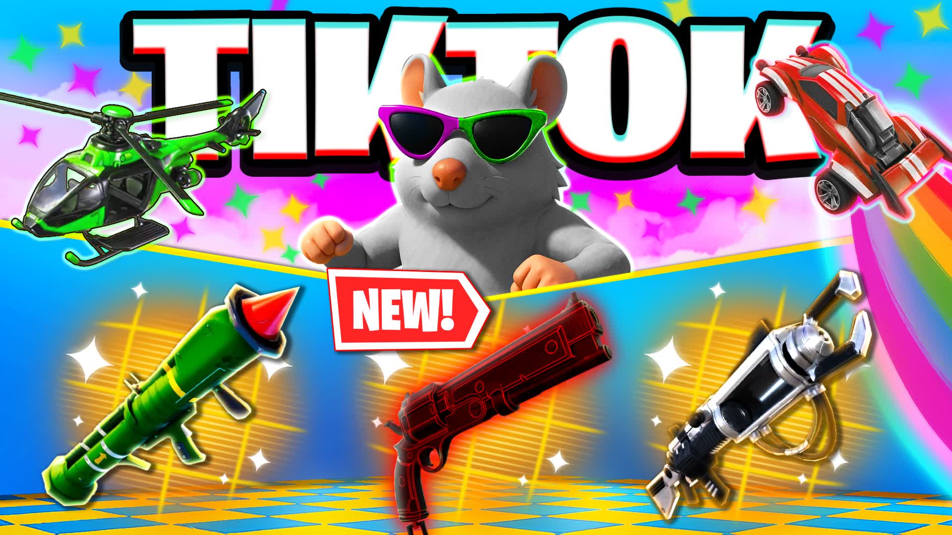 TIKTOK 1V1 WITH EVERY GUN 🐭