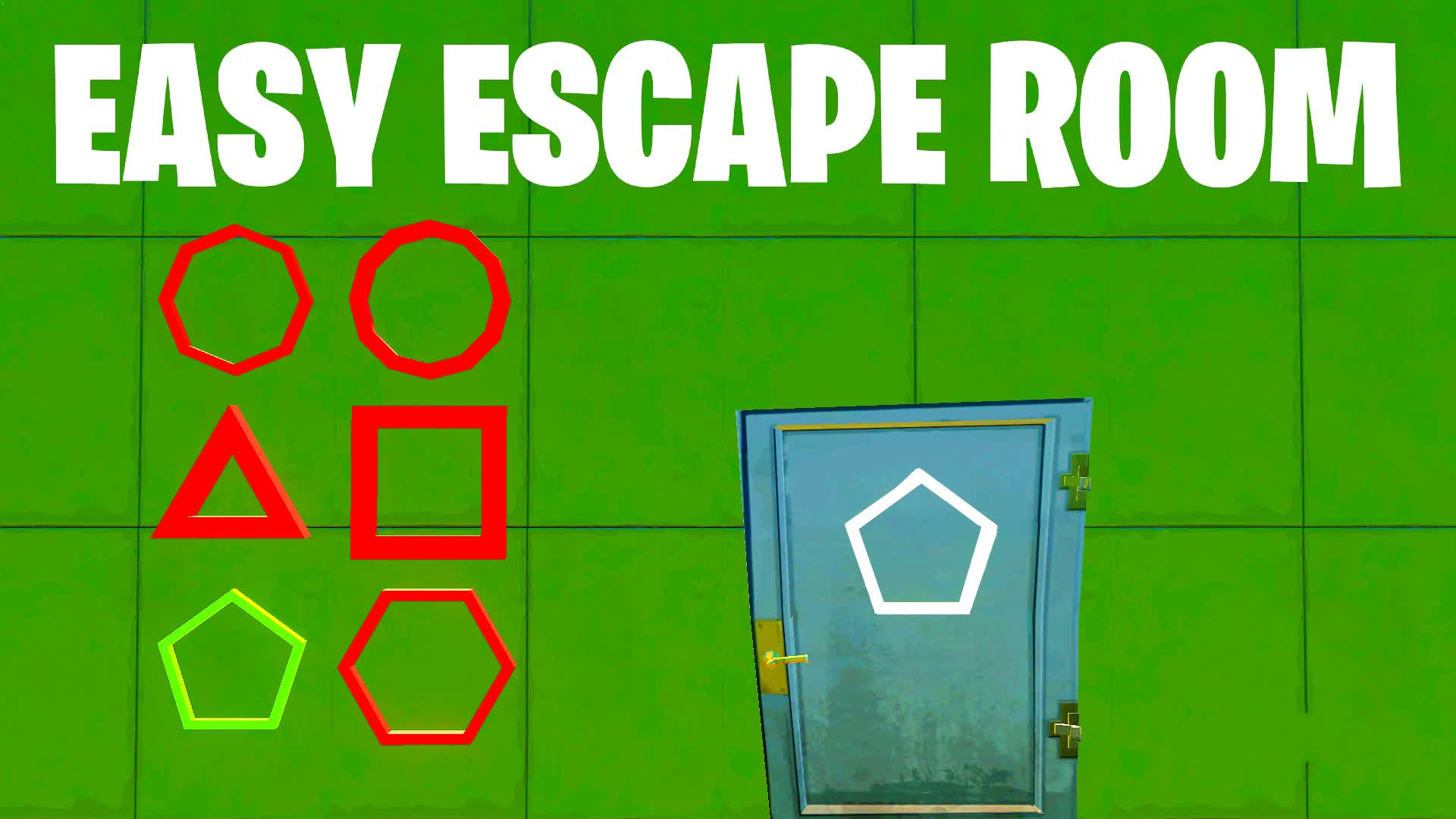  Easy Escape Room 5020 8711 7942 By Pekpep Fortnite Creative Map 