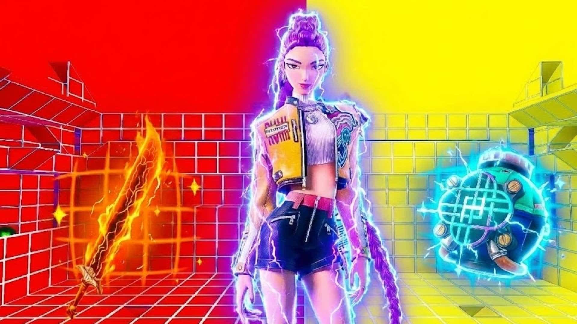 ITEMS KPOP RED VS YELLOW 🔴RVB🟡