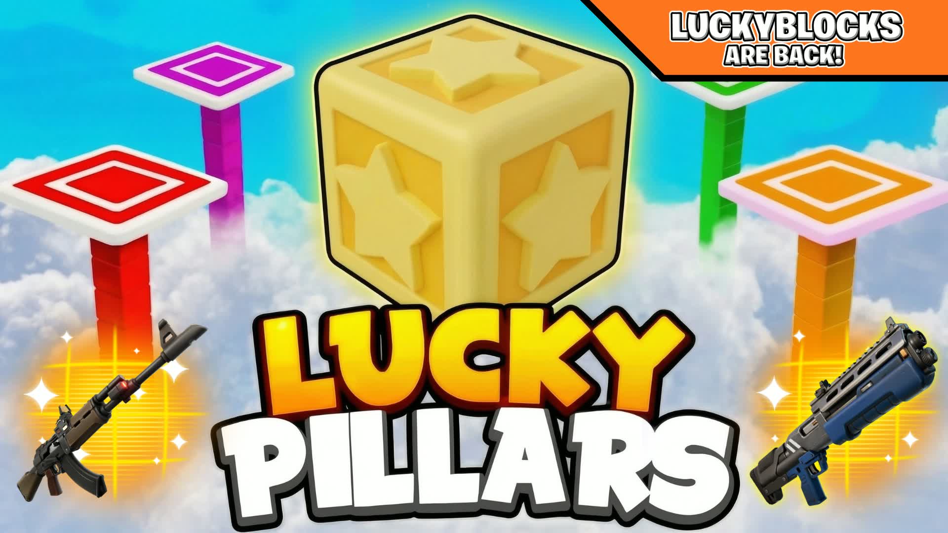 🎲LUCKY BLOCK PILLARS🤫[FFA]