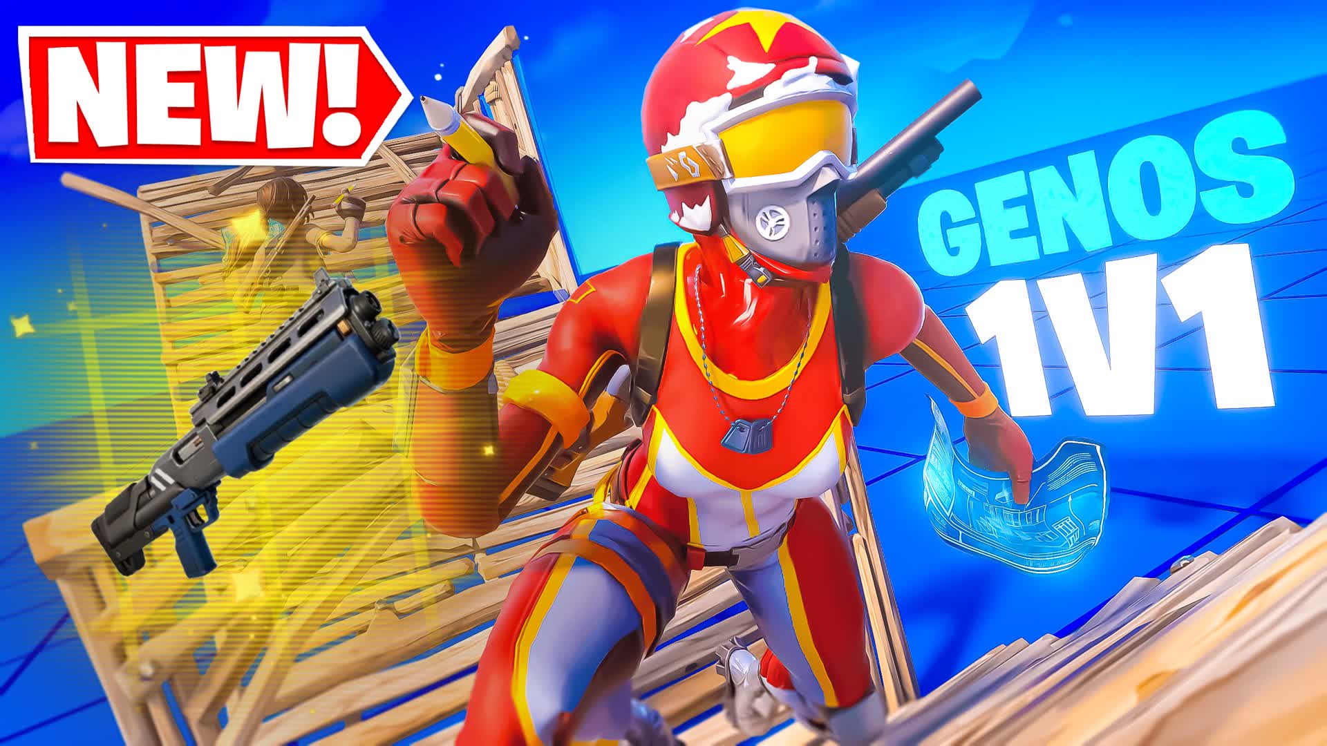 NEW WEAPONS 1v1 Build Fights [GENOS]