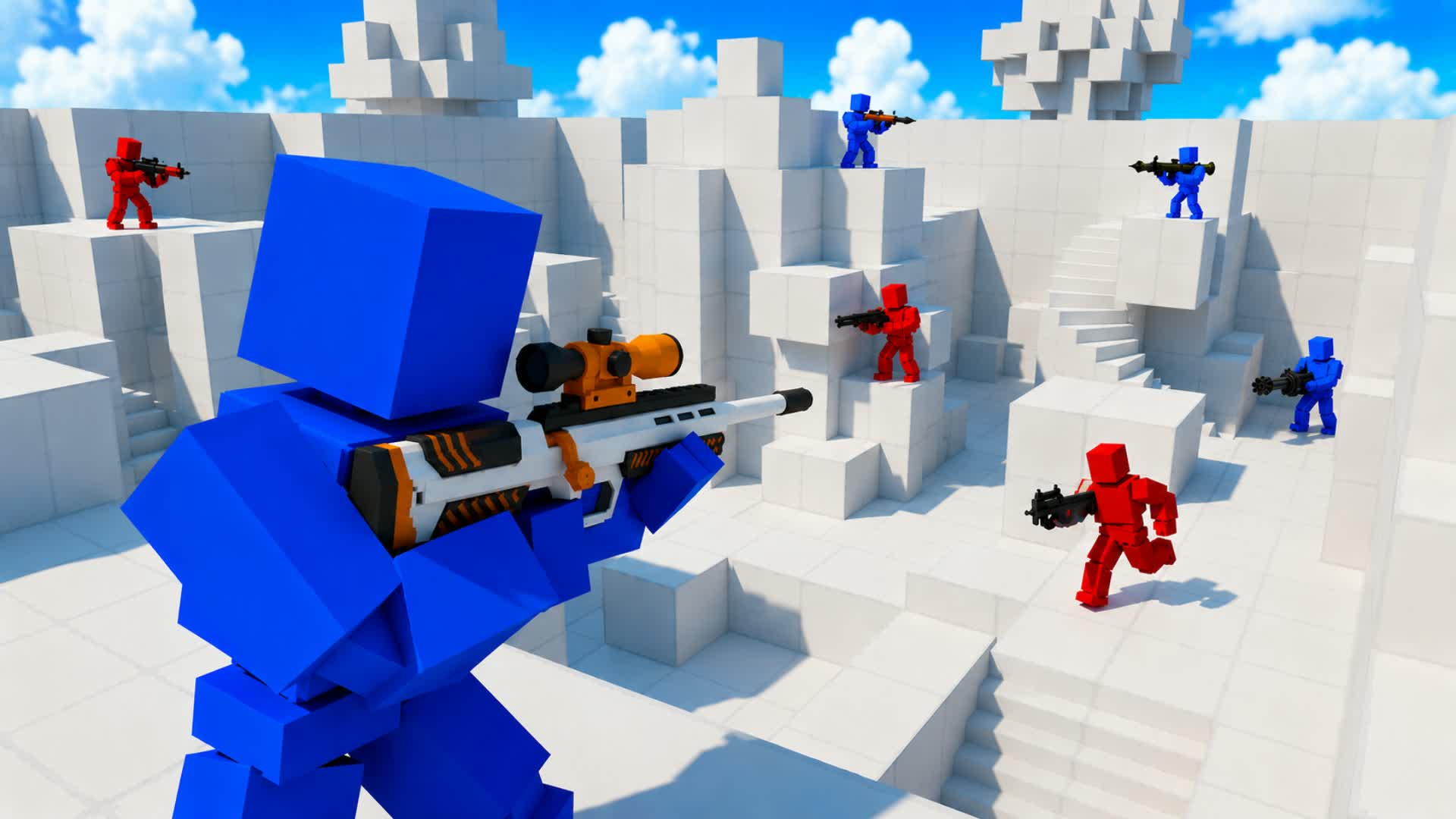 RIVALS RED VS BLUE 🔴🔵RVB