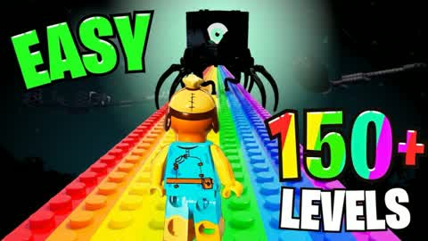 🌈NIGHTMARE OBBY PARKOUR - BRICK150+🌈