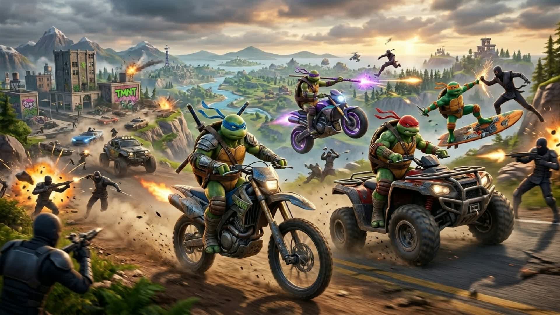 🌍[TMNT] ワイルドな世界🚗