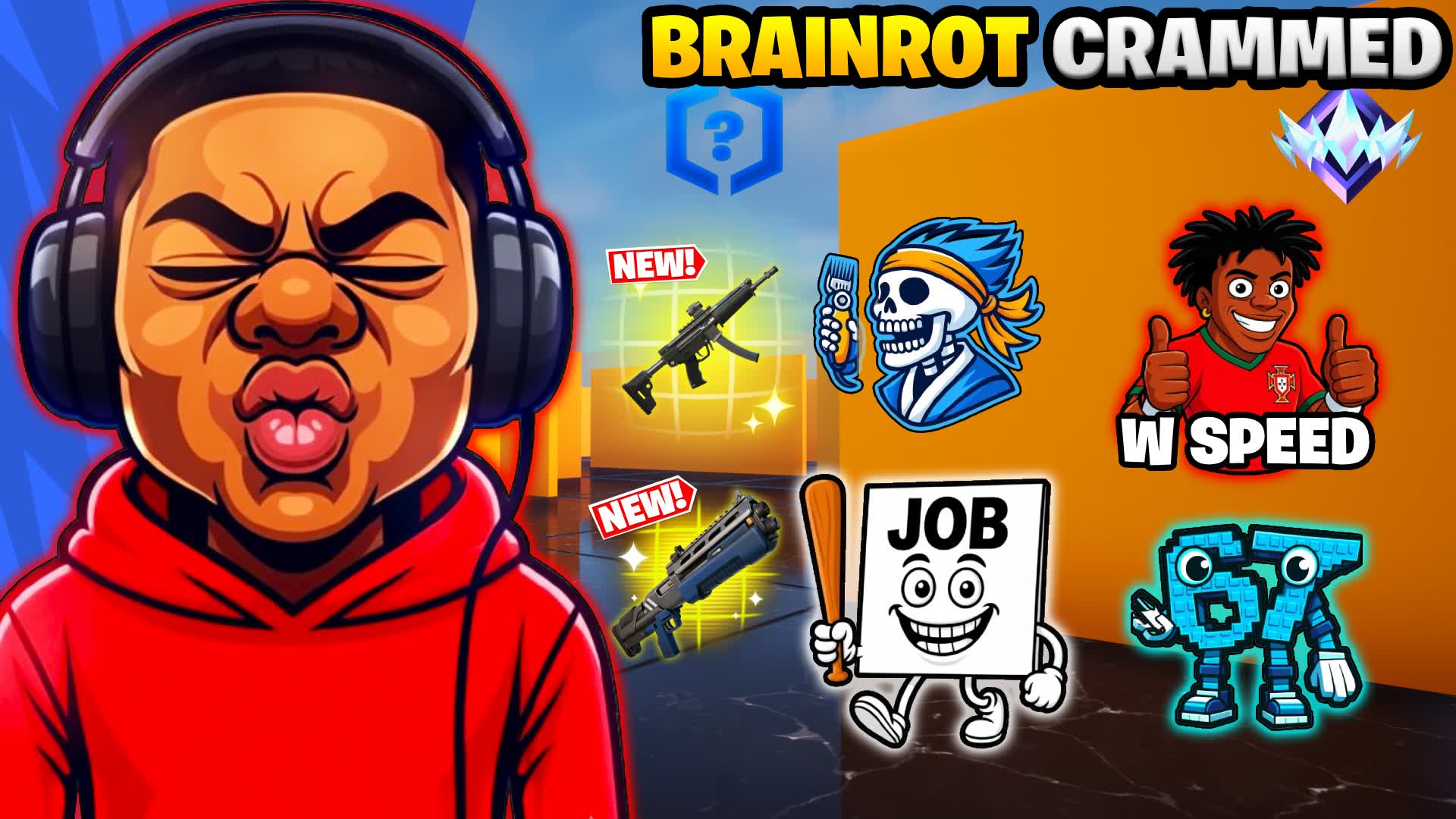 ماب حشر 📦 BRAINROT CRAMMED RANKED FIGHT