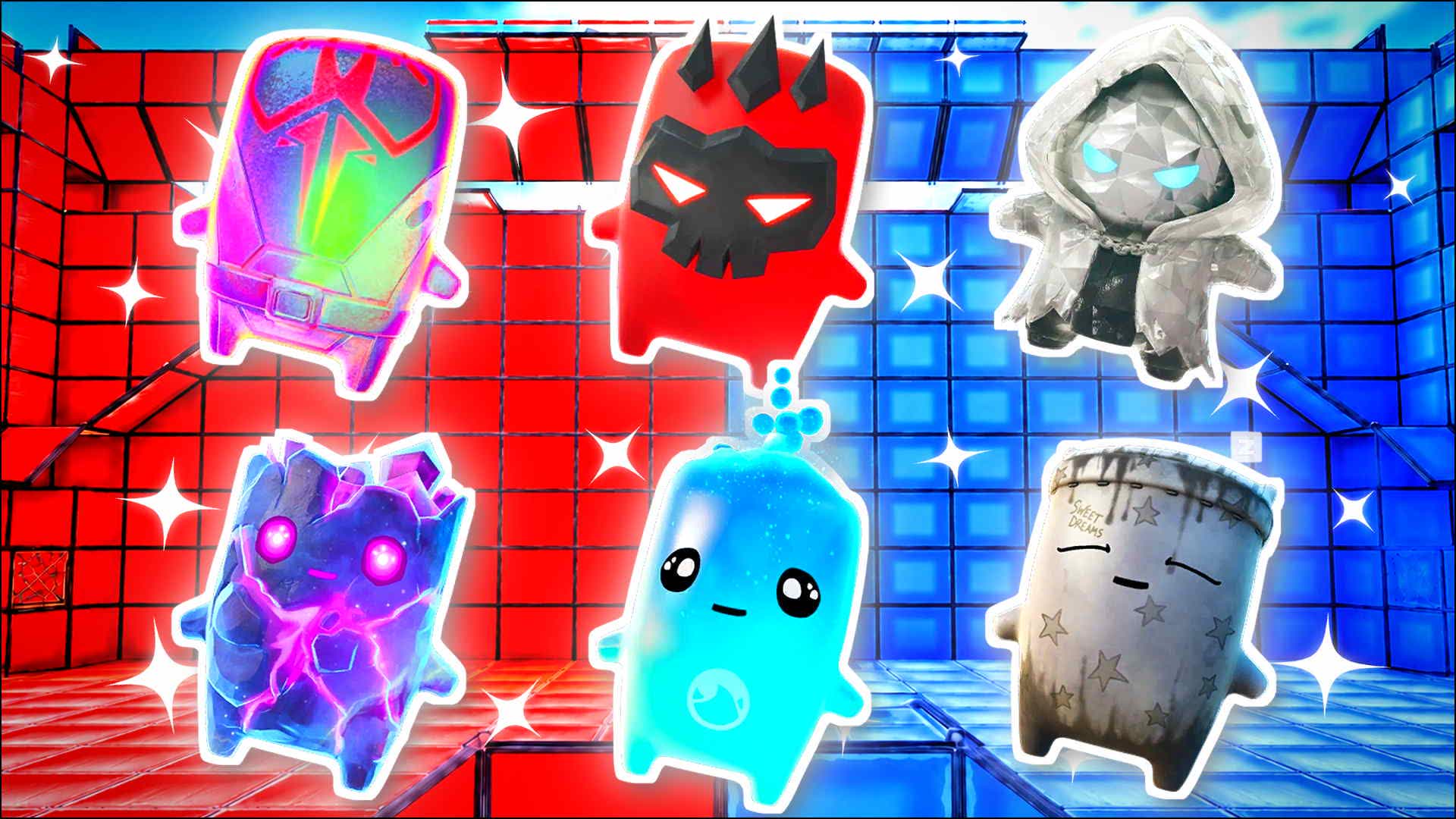 RED VS BLUE STATIC ORBIT 🔴🔵