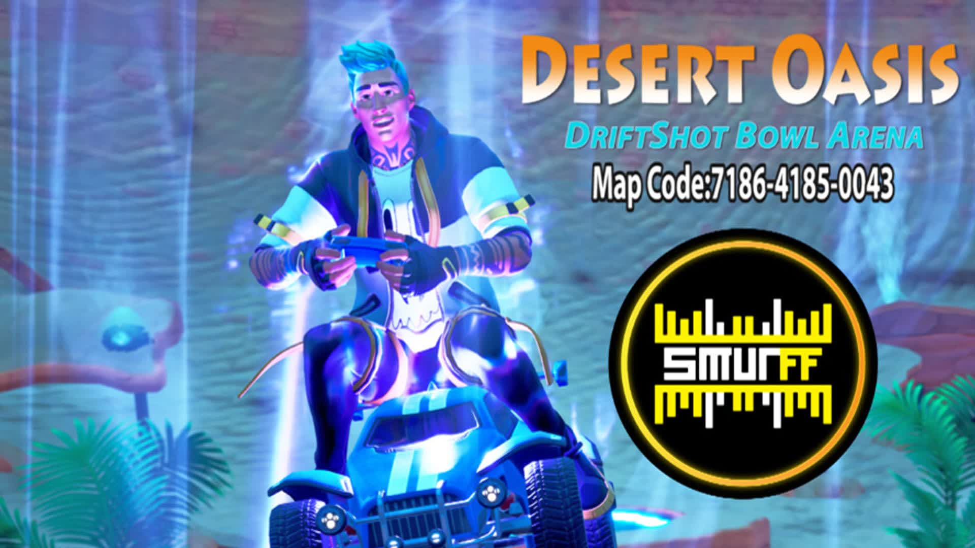 Desert Oasis - DriftShot Bowl Arena