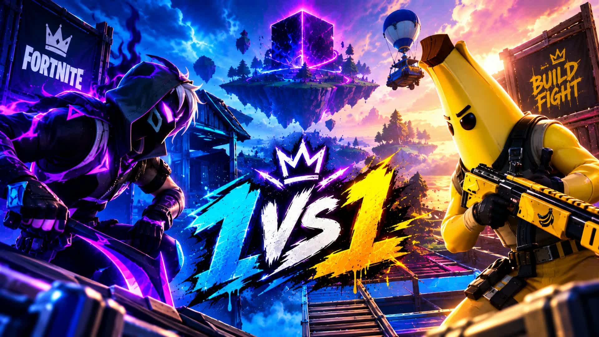 1V1 WIN TOP — Fortnite island 1562-9929-8618 by EDUP YT