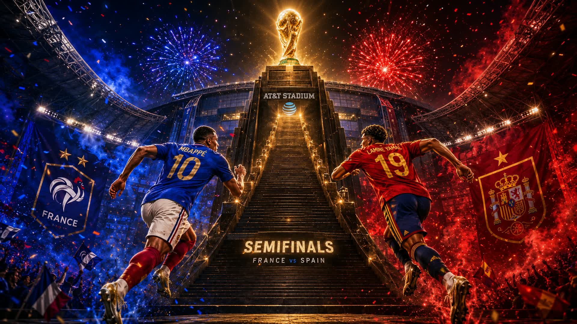SPAIN VS FRANCE TYCOON WORLD CUP