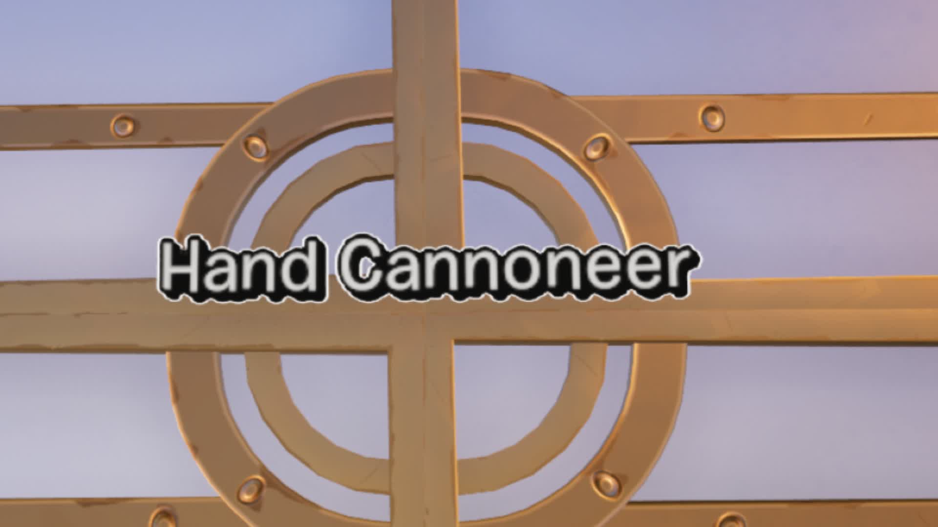 Hand Cannoneer
