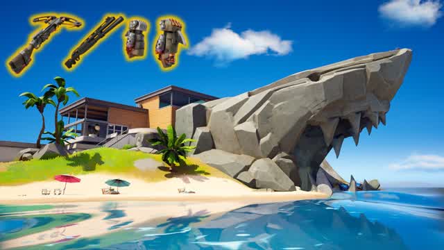 🦈THE SHARK GUN GAME ONE SHOT🦈