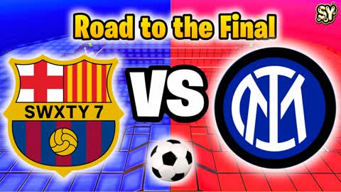 BARCA VS INTER 🔴🔵 RED VS BLUE (CARS)🌟