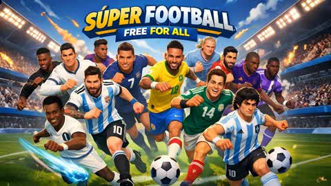⚽️ SUPER FOOTBALL FREE FOR ALL 🏆 SOCCER