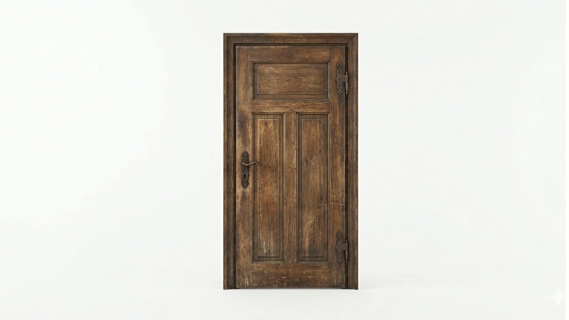 Uma porta no meio do nada