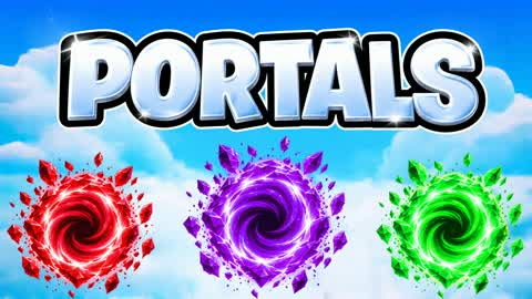 🌀 PORTALS GUN GAME 🌀 ARENA FFA