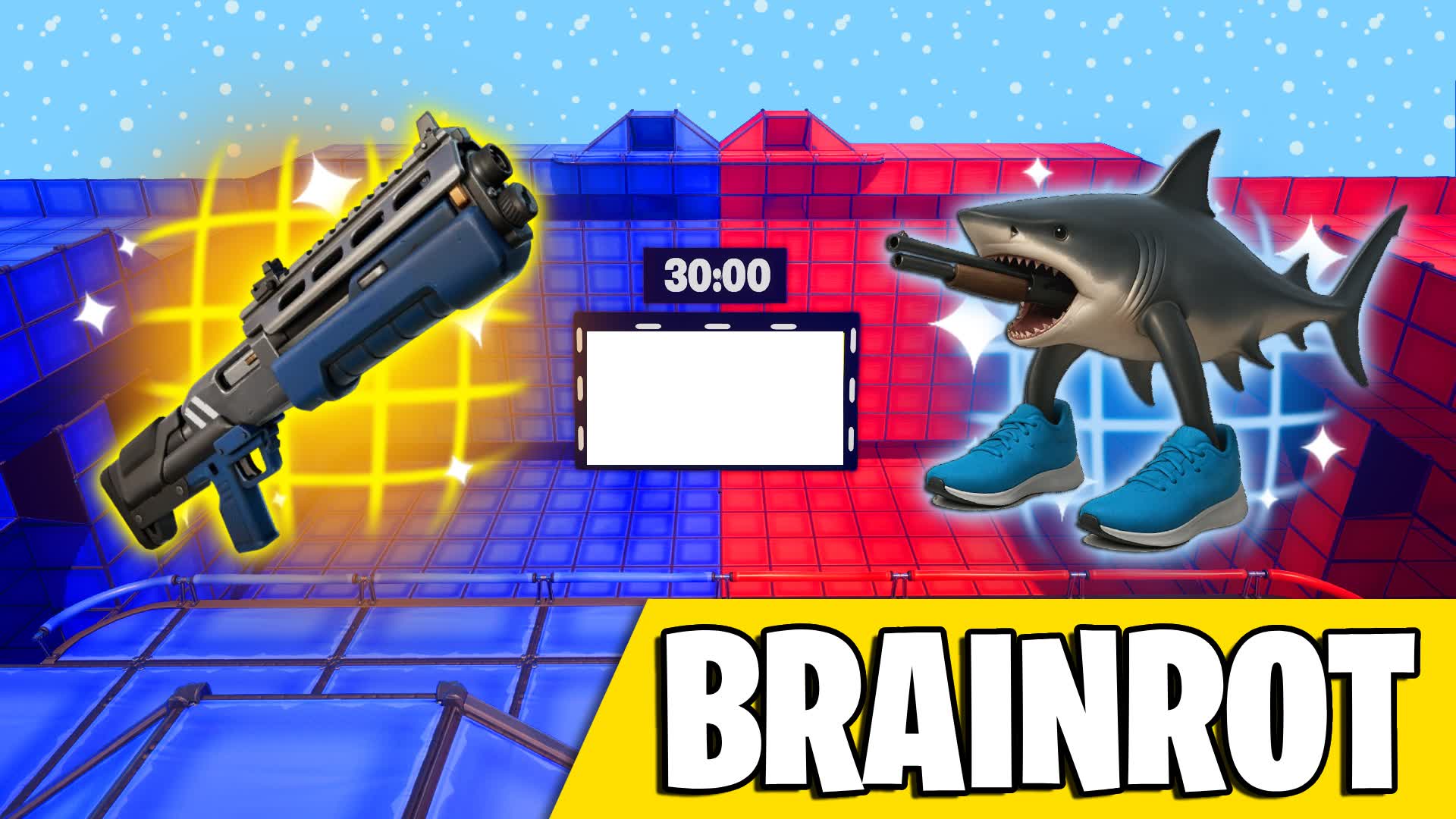 BRAINROT RED VS BLUE WINTER ❄️