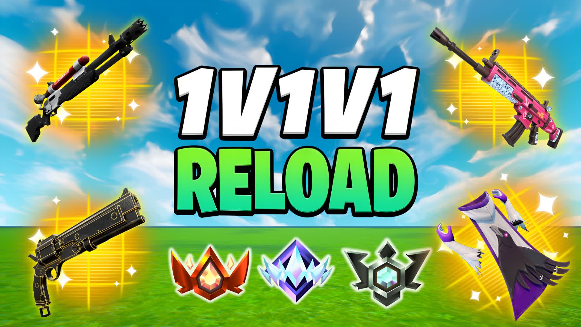 1v1v1 RELOAD - FFA LATE GAME ARENA