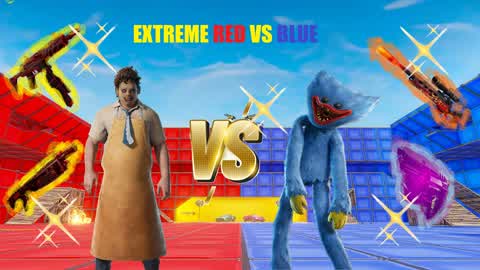 EXTREME RED🔴VS BLUE🔵FORTNITEMARES