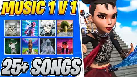 🏆BEST MUSIC 1v1🎵 [25+ SONGS]
