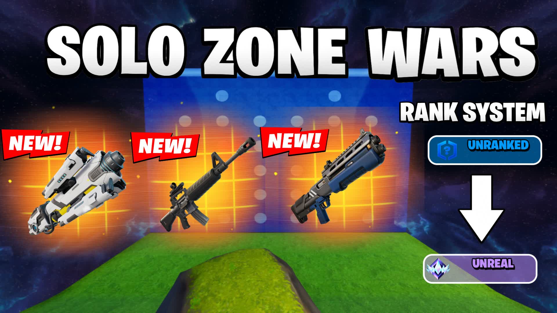 ZONE WARS 32 PLAYER with Rank 🥇🥇