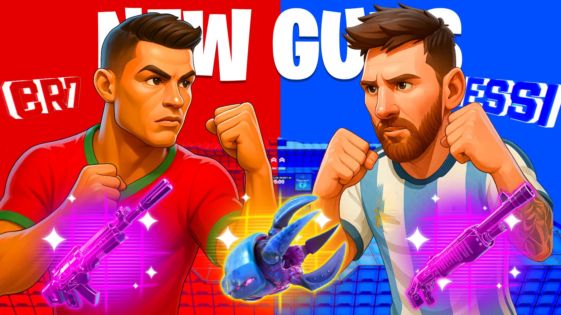 RED VS BLUE🔴🔵 CR7 VS MESSI🐐🔥