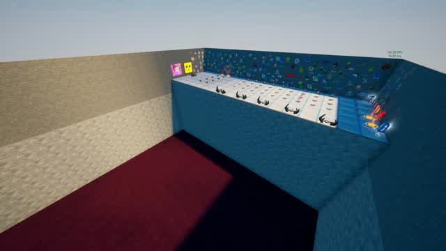 * painted walls * /  Free for all