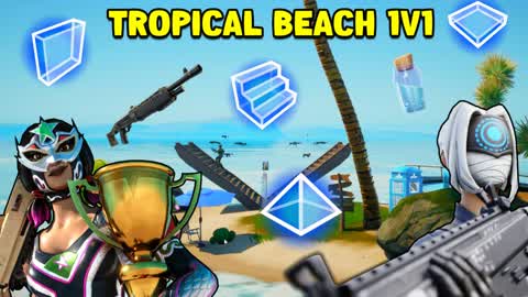 🏖️ TROPICAL BEACH 1V1 🏝️