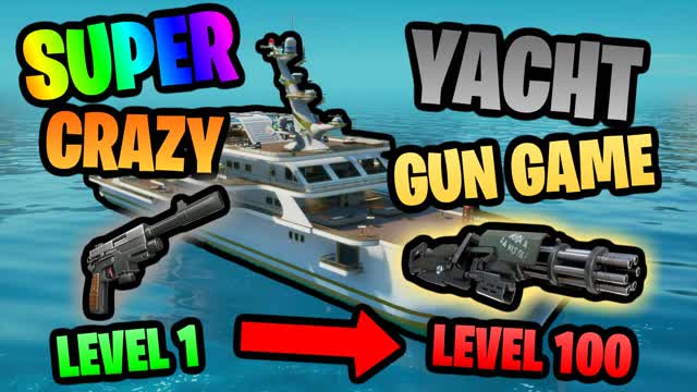 ⭐CRAZY YACHT GUN GAME💥ONE SHOT