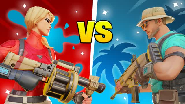 TROPICAL RED VS BLUE đ