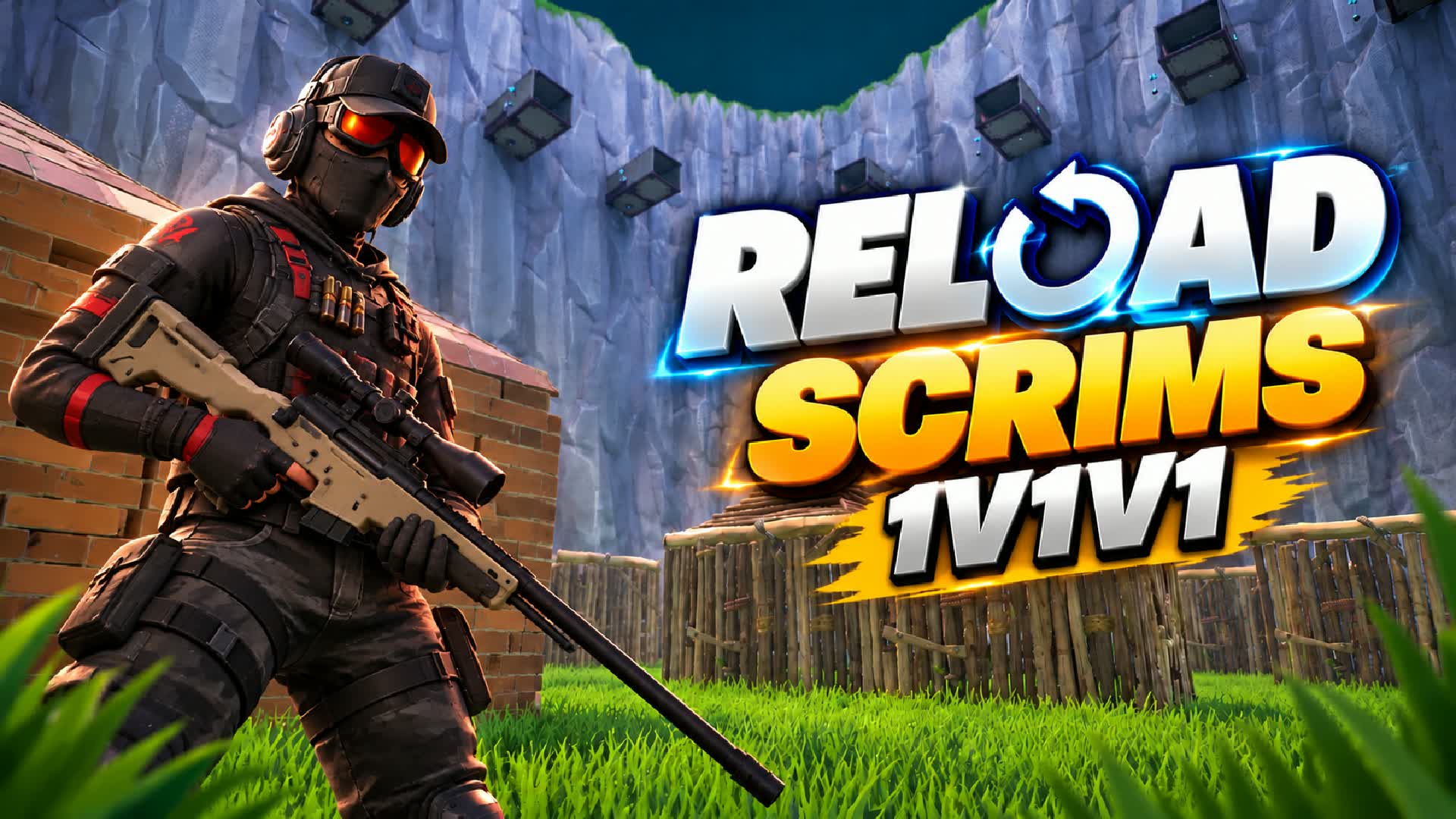 SCRIM 1V1 SUPER 1V1V1 WITH EVERY ALL GUN