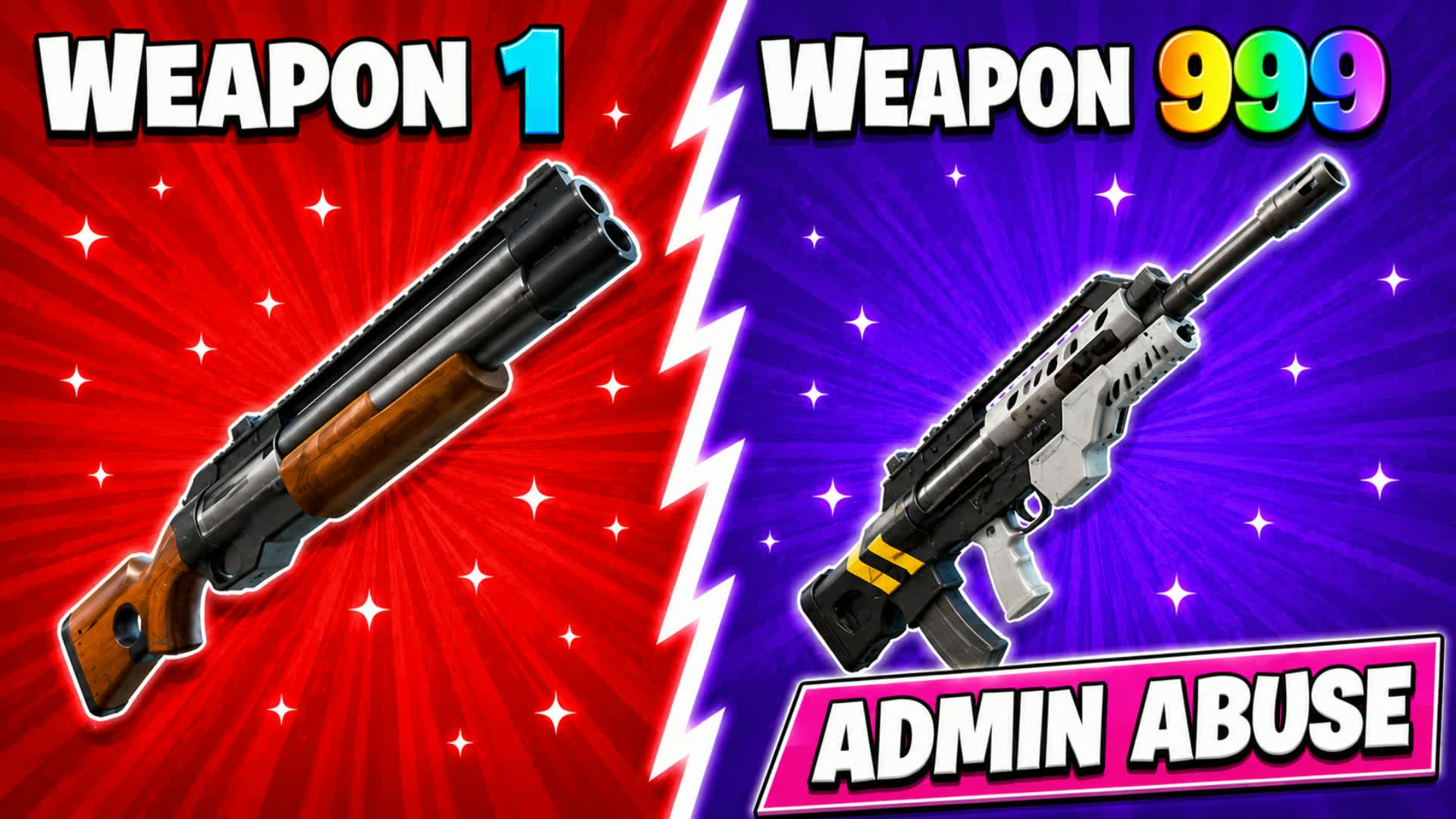 ⭐ADMIN ABUSE GUN GAME 🎯CRAZY ONE SHOT🔫