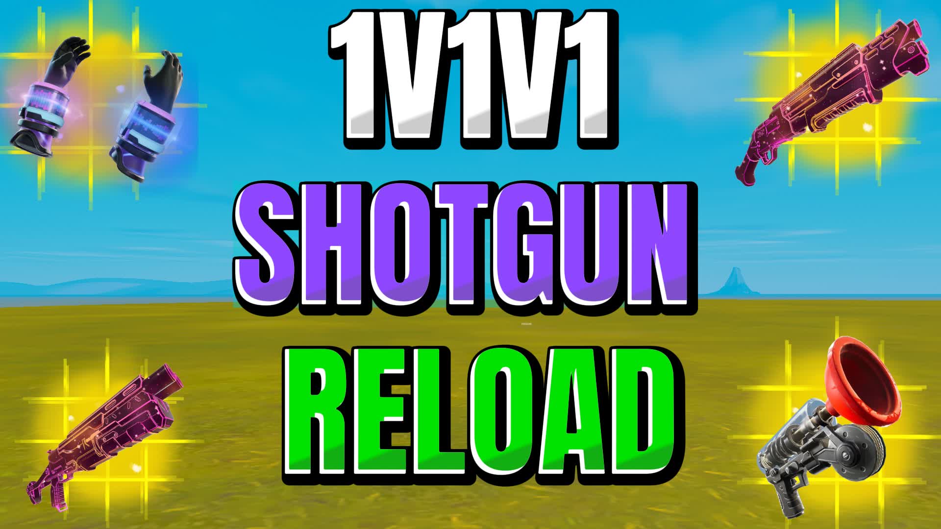 1v1v1 SHOTGUN RELOAD FREE FOR ALL