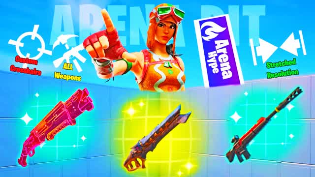 Arena Pit đ„ All Weapons & Items FFA