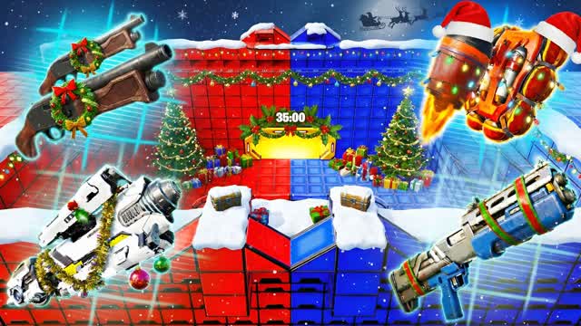 MEGA RED VS BLUE - CHRISTMAS