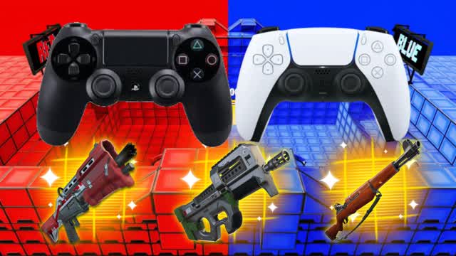 MEGA PS5 VS PS4 RED VS BLUE 🔴🔵