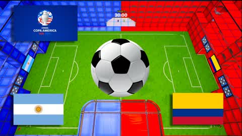 RANKED RED VS BLUE COPA AMERICA FOOTBALL