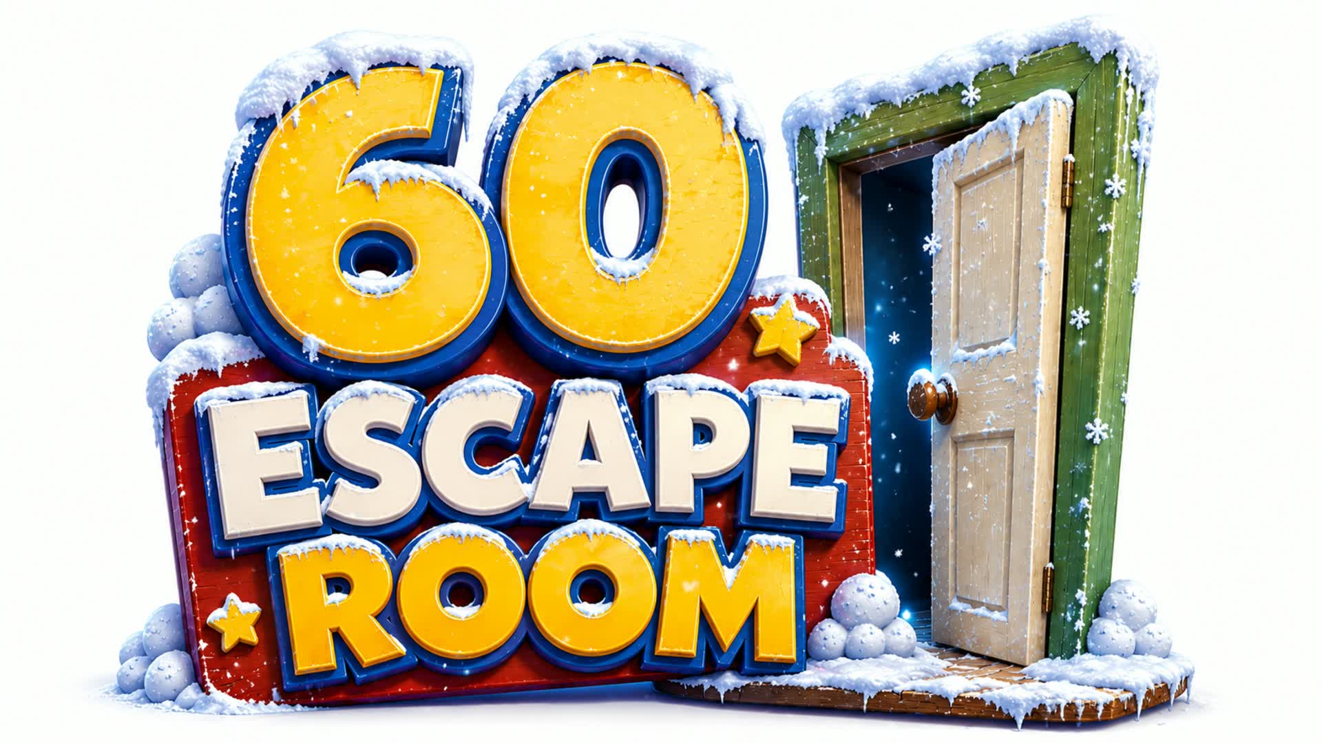 🚪60 LEVELS ESCAPE ROOM❄️