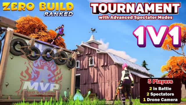 ⭐ MVPs 1v1 MAP ⭐ for Tournaments 🏆